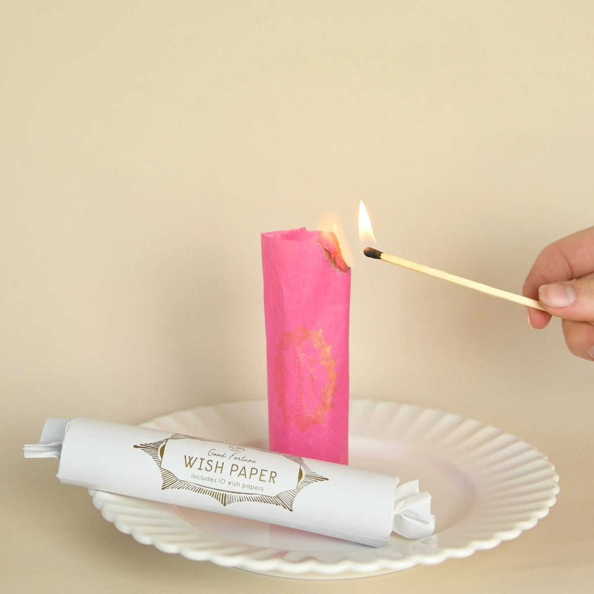 Wish Paper - Gold - Tube of Ten