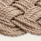 Lover's Knot Mat - Beige