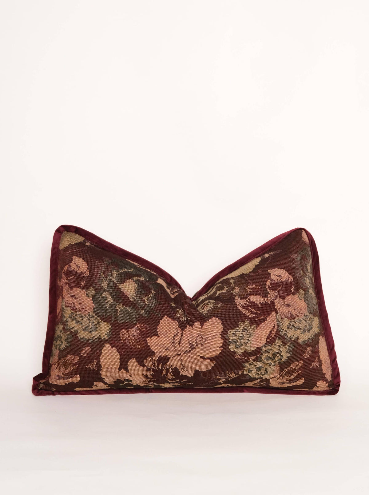 Amelie tapestry lumbar cushion, supplier detail photo