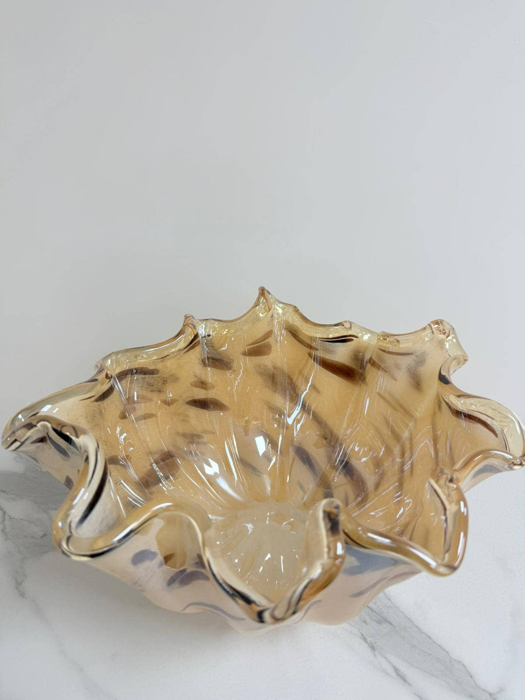 Second photo of the Murano glass centrepiece