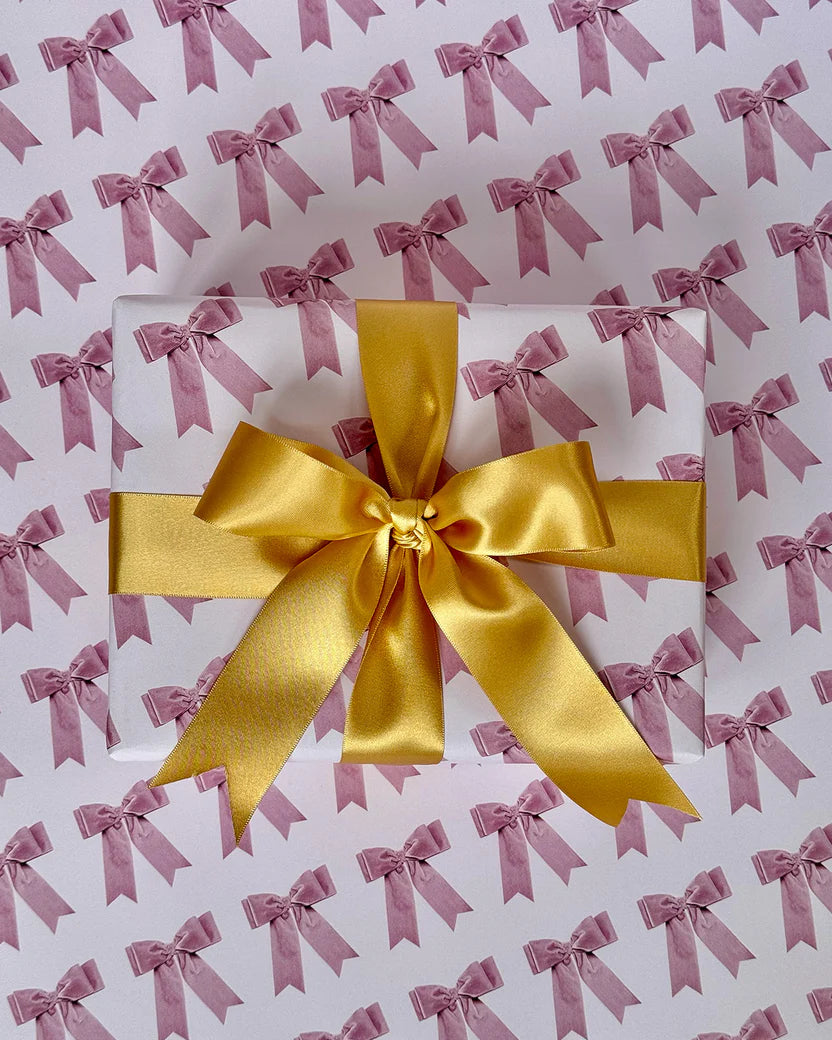 Baby Pink Bow Wrap