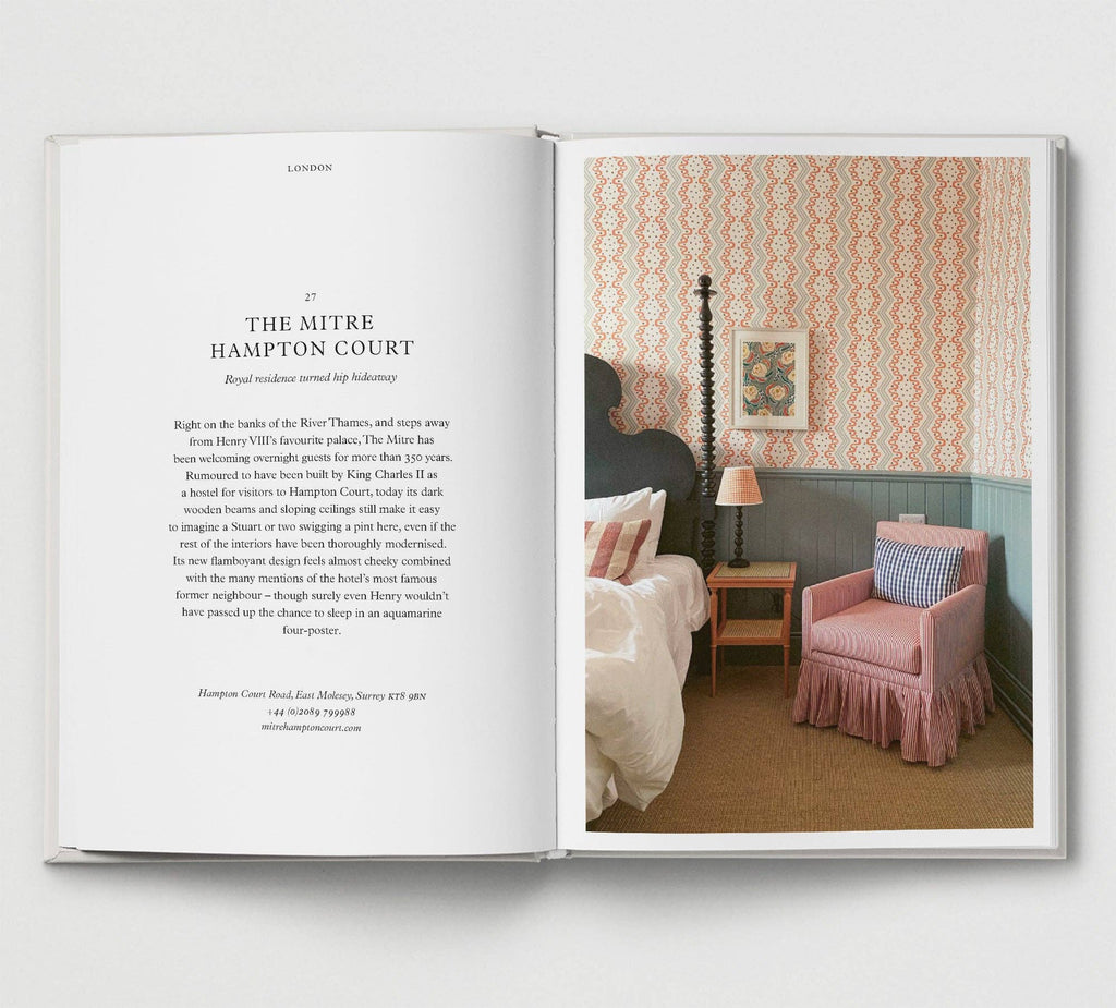 British Boutique Hotels book page