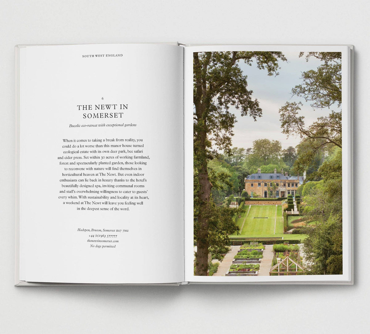 British Boutique Hotels book photography spread