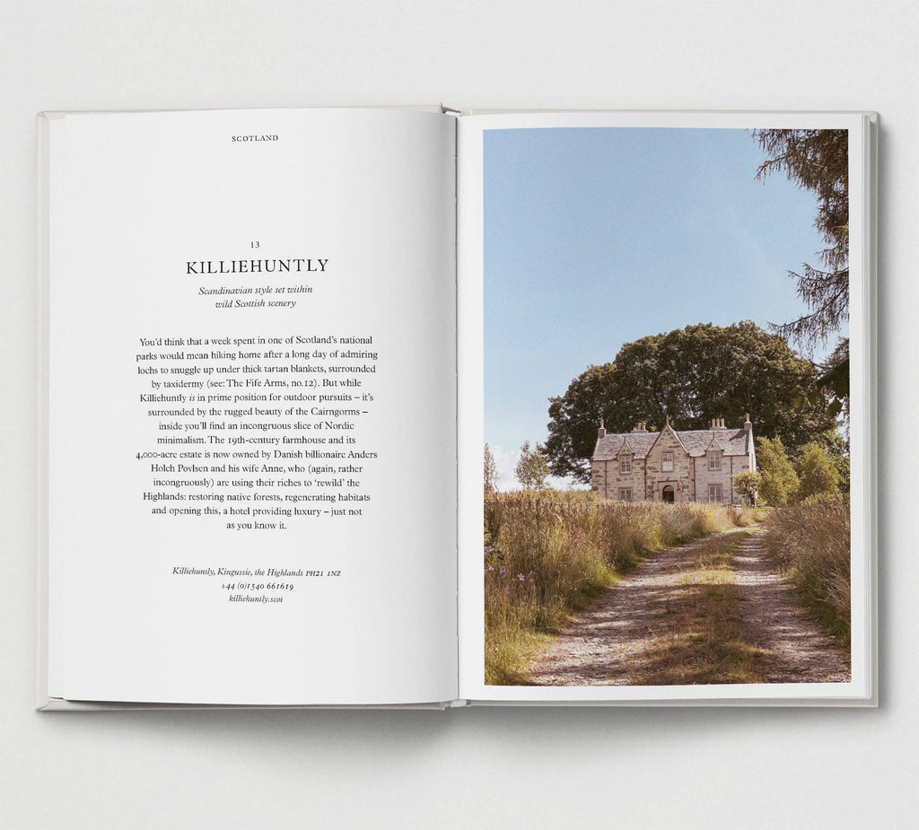 British Boutique Hotels book page detail
