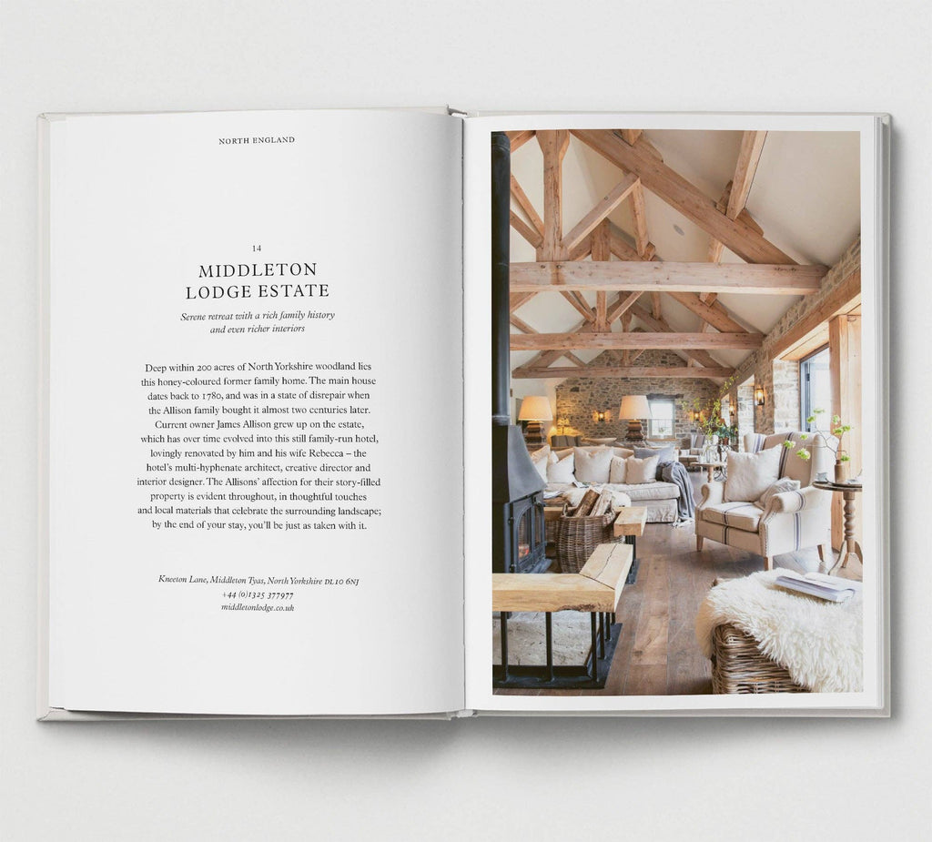 British Boutique Hotels book interior photography