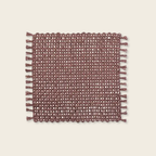 Abaca Placemat - Burgundy