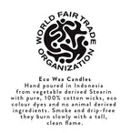 Thin Taper Candles - Two-Tone in Guardsman Red and Pearl - British Colour Standard