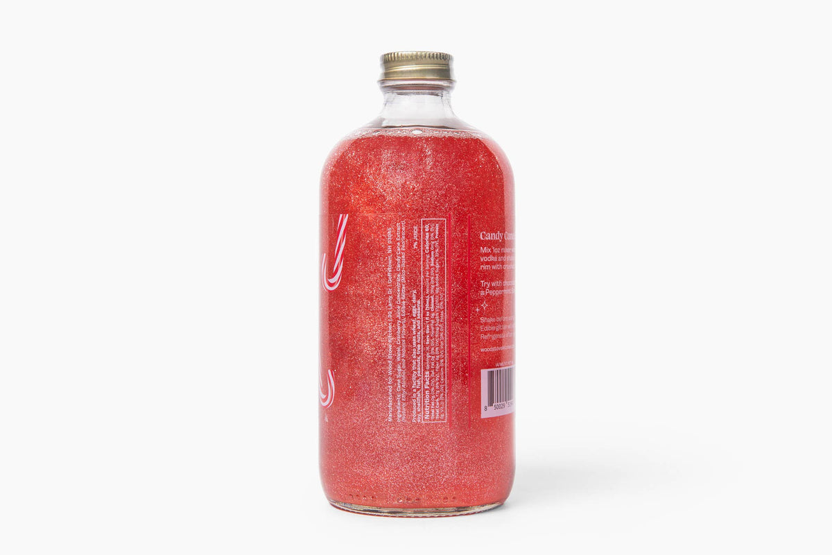Candy Cane Sparkle cocktail and mocktail mixer, second supplier photo