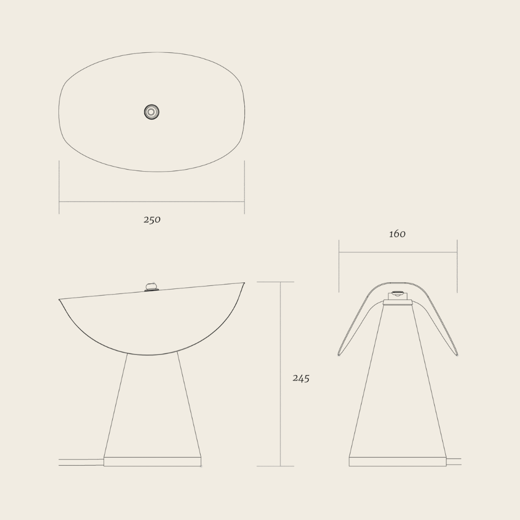 Chapelle Table Light - Fosbery Studio