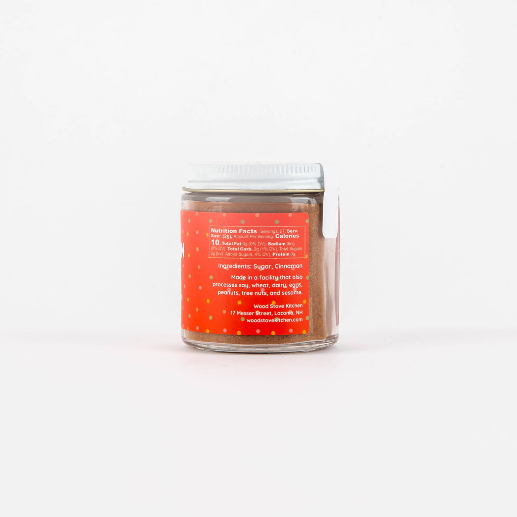Cinnamon sugar glass jar, second supplier photo