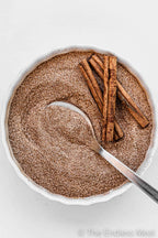 Cinnamon sugar glass jar, third supplier photo