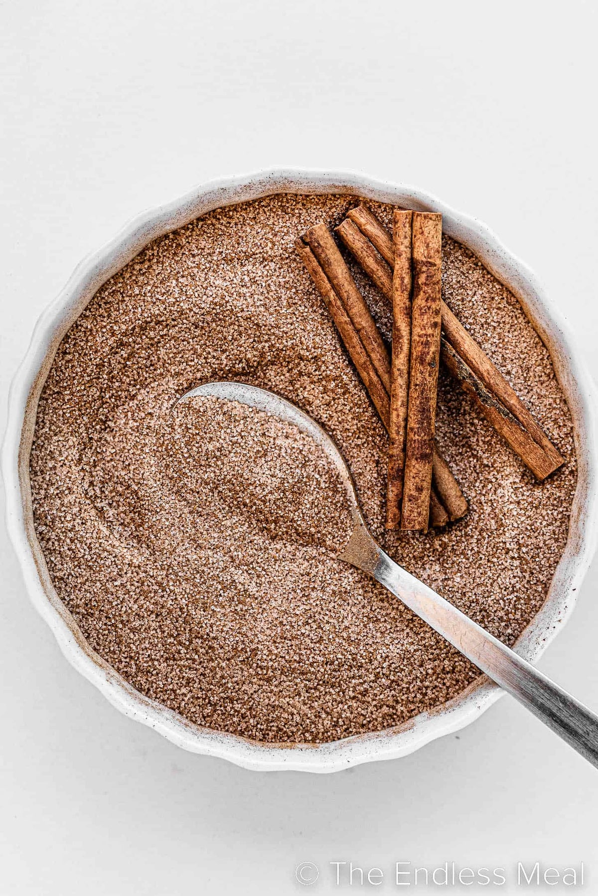 Cinnamon sugar glass jar, third supplier photo