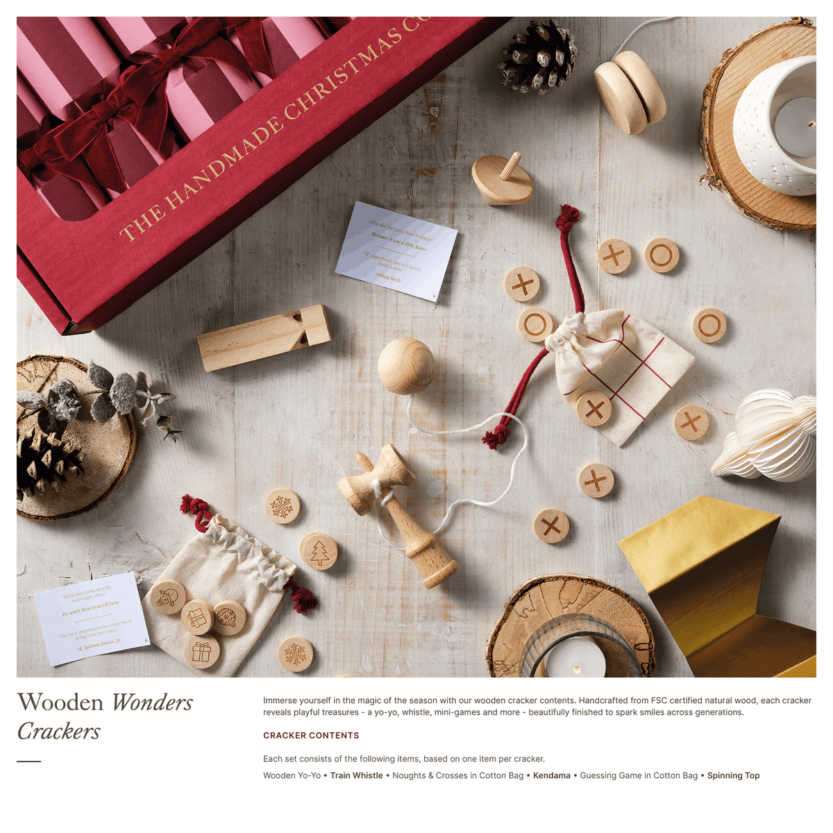 Crimson Blush luxury Christmas crackers with burgundy velvet ribbon detail