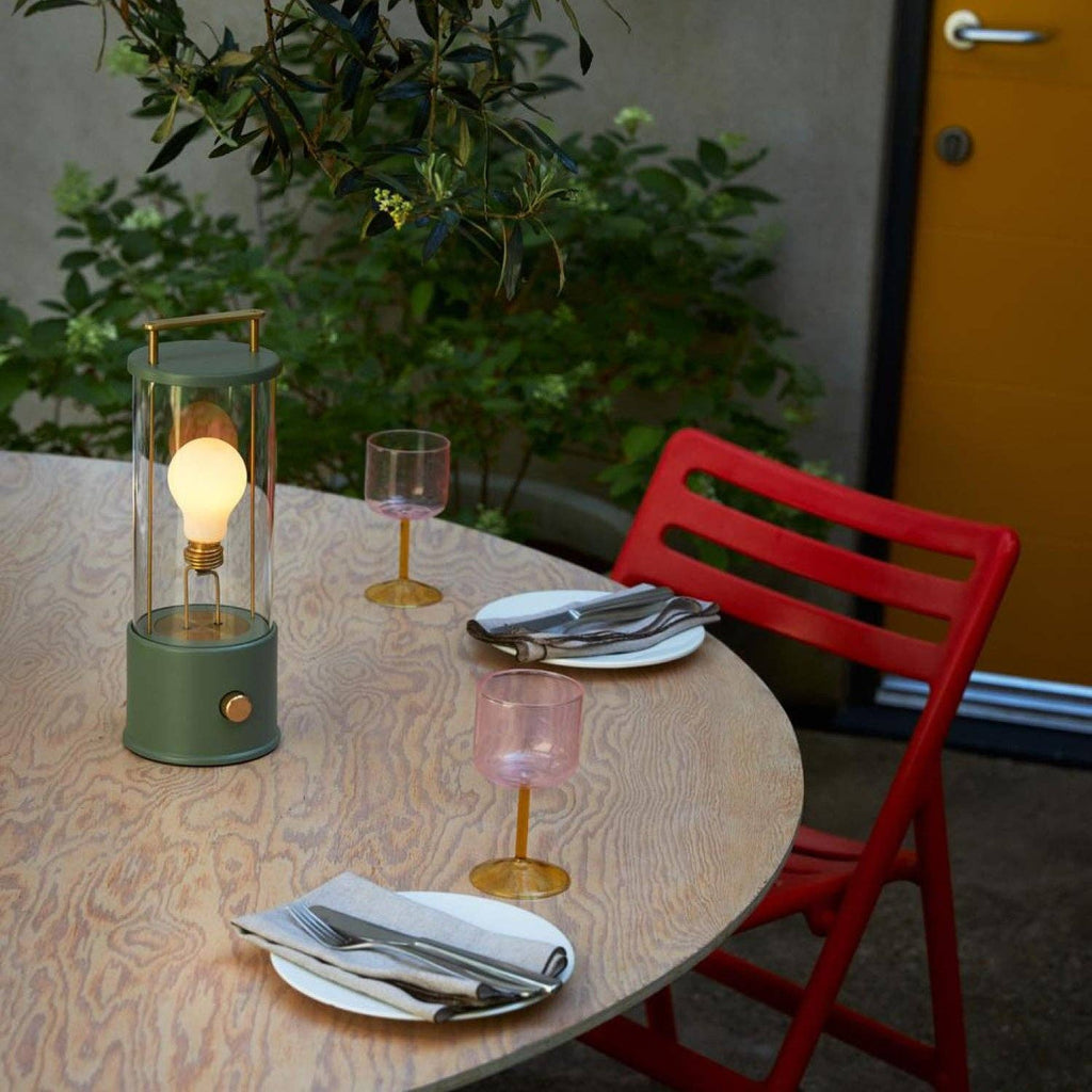 The Muse 2.0 Portable Lamp - Pleasure Garden Green