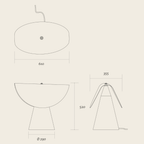 Ronchamp Table Light - Fosbery Studio