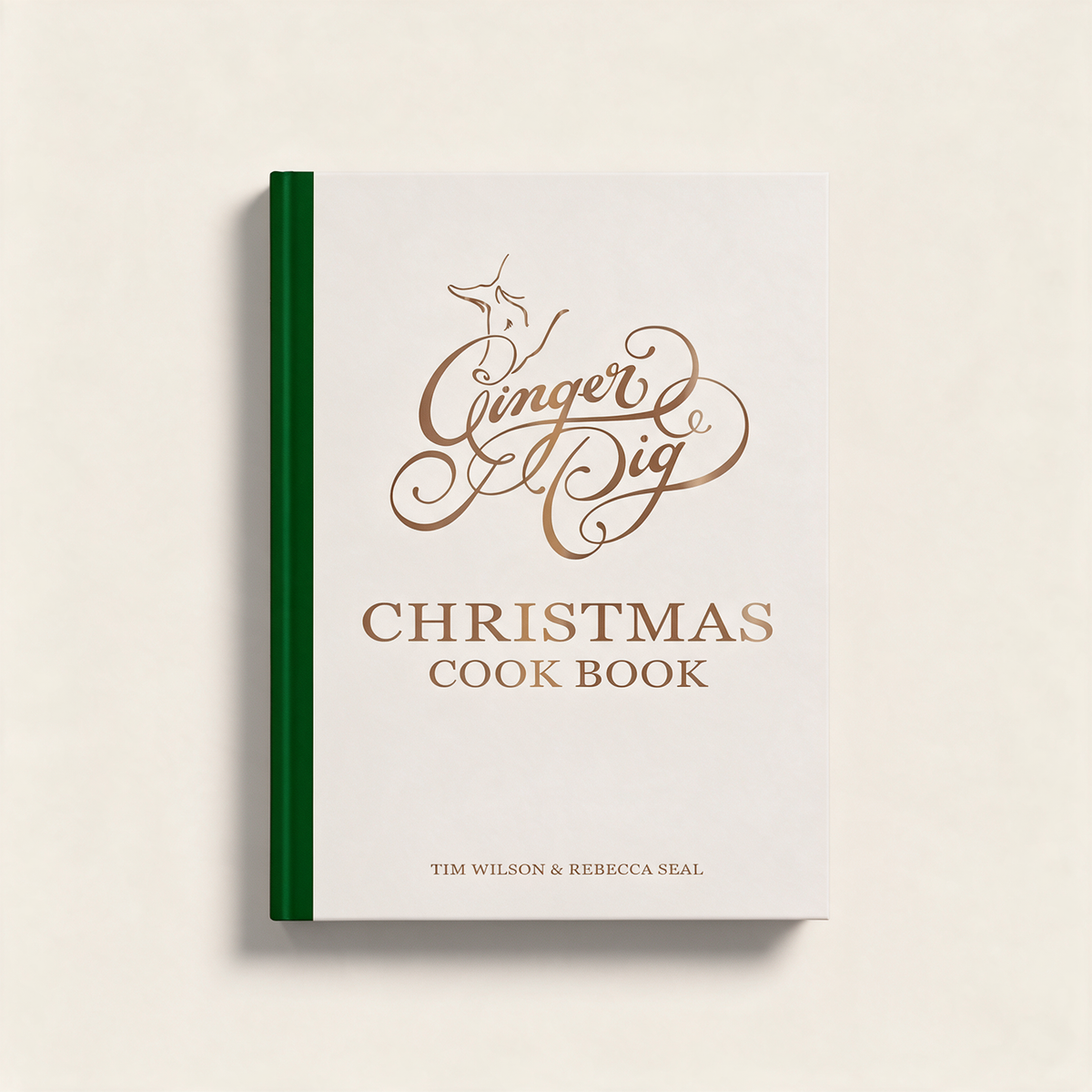 The Ginger Pig Christmas Cook Book front cover