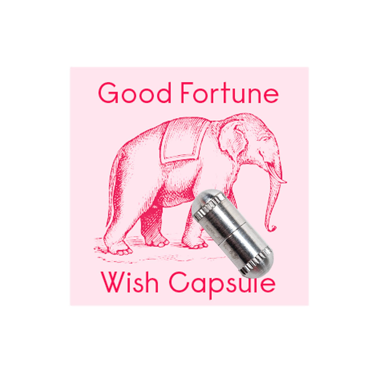Good fortune wish capsule, third supplier photo