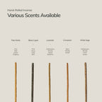 Hand-rolled cinnamon incense sticks, additional product photo