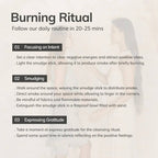 Hand-rolled cinnamon incense sticks, additional product photo