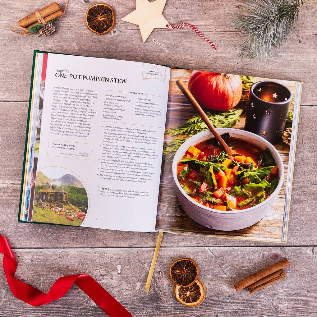 Harry Potter Christmas Cookbook food photography