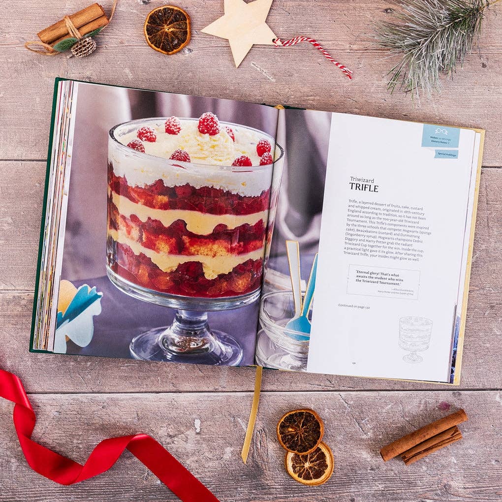 Harry Potter Christmas Cookbook page detail