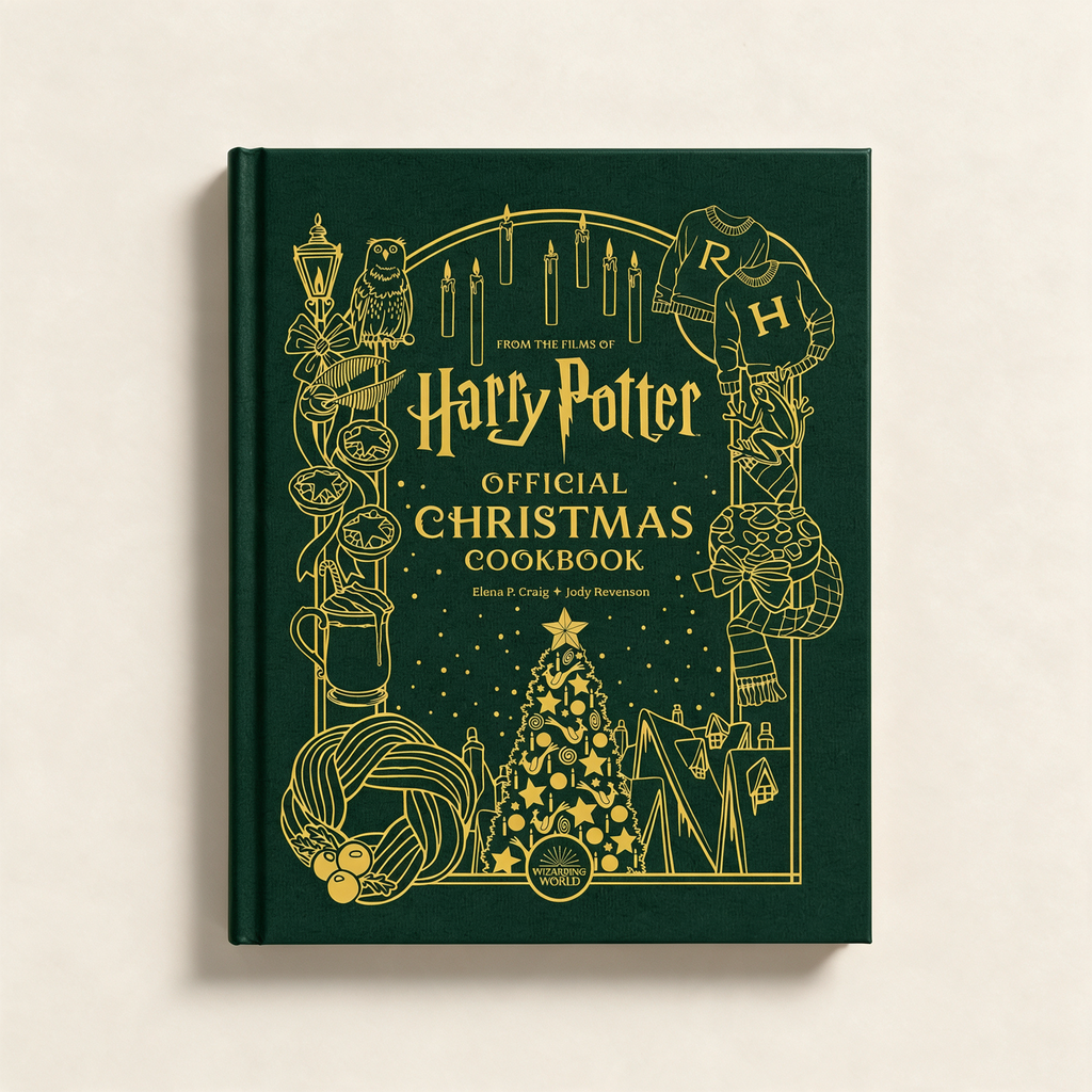 Harry Potter Official Christmas Cookbook front cover