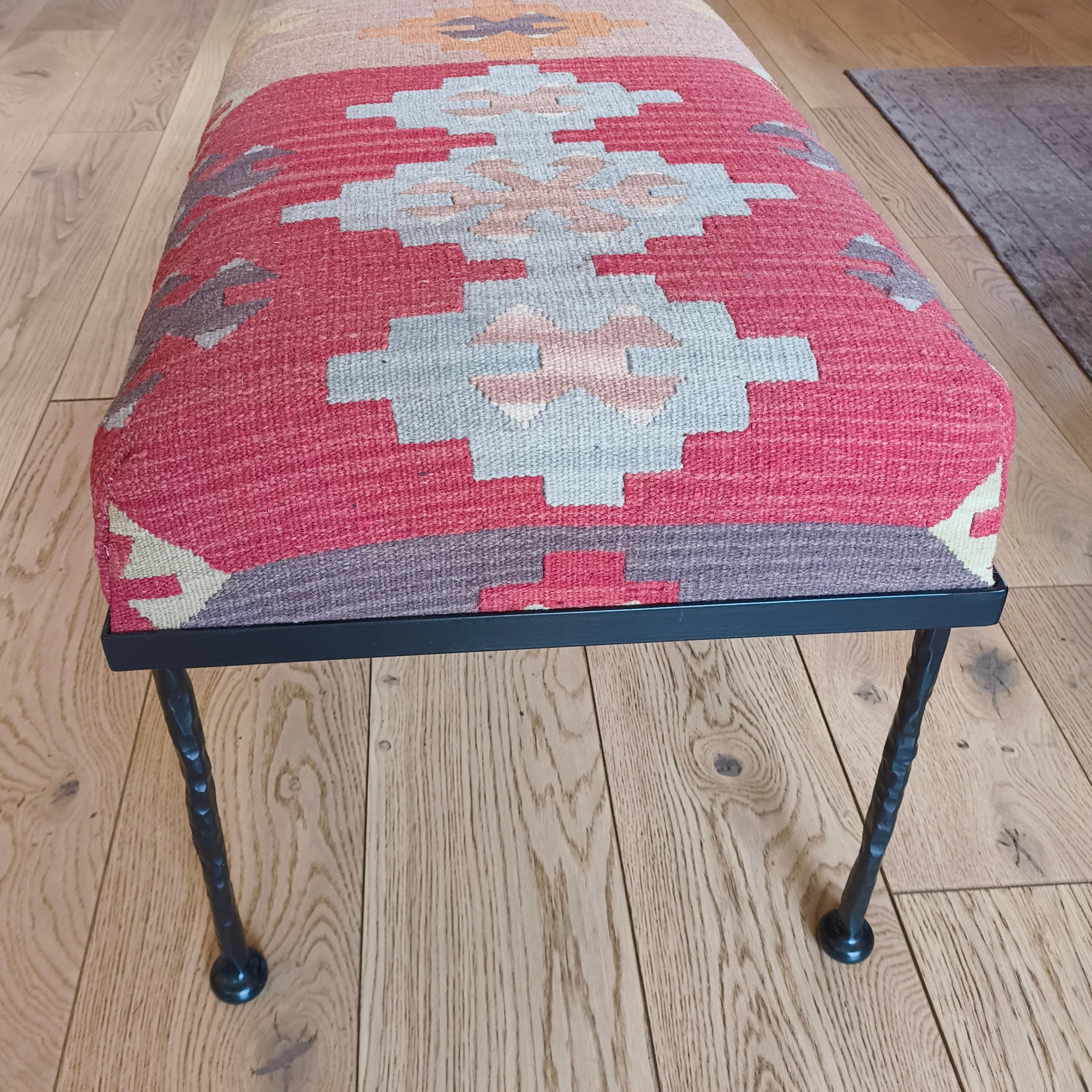 Hindley Upholstered Bench - Small