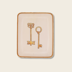Tray with Golden Keys - Les Ottomans