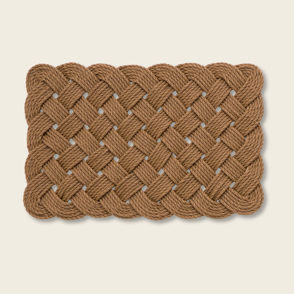 Lover's Knot Mat - Sand
