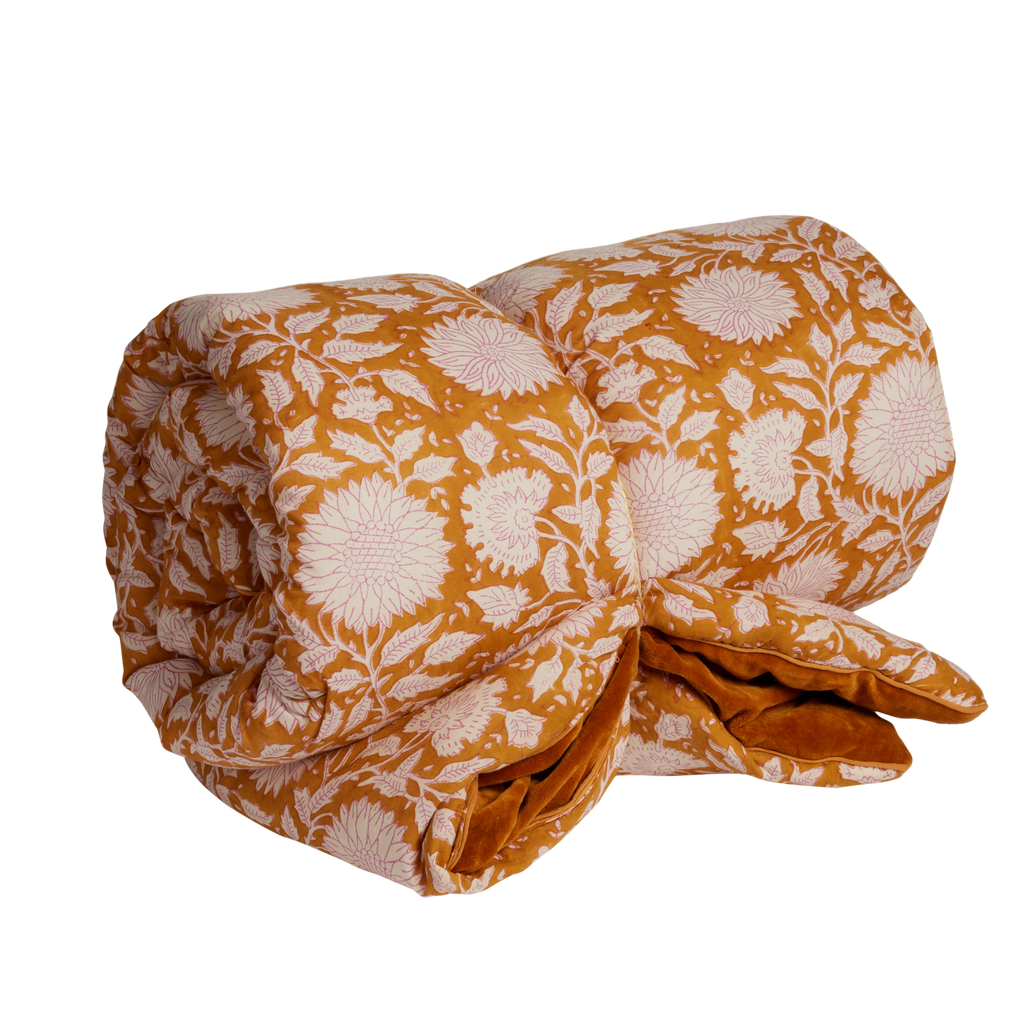 Maya Caramel sofa cover, view 3