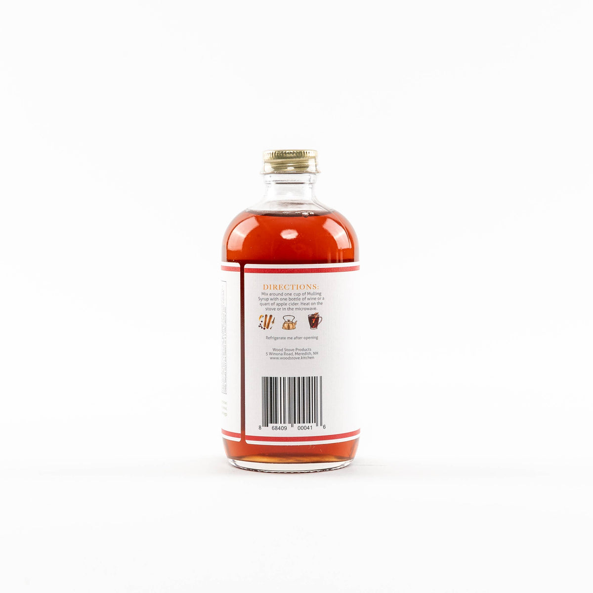 Mulling syrup bottle, third supplier photo