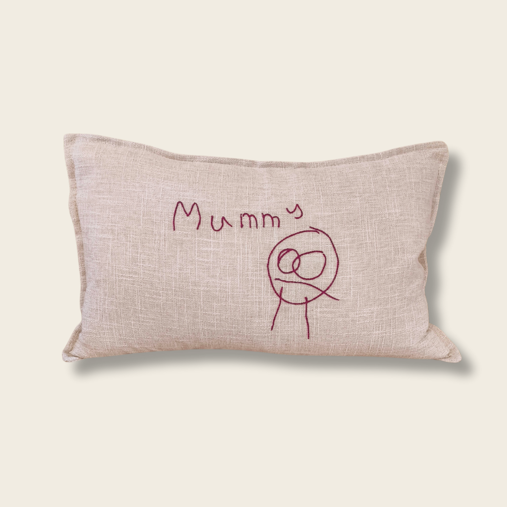 Bespoke Embroidered Cushion Cover