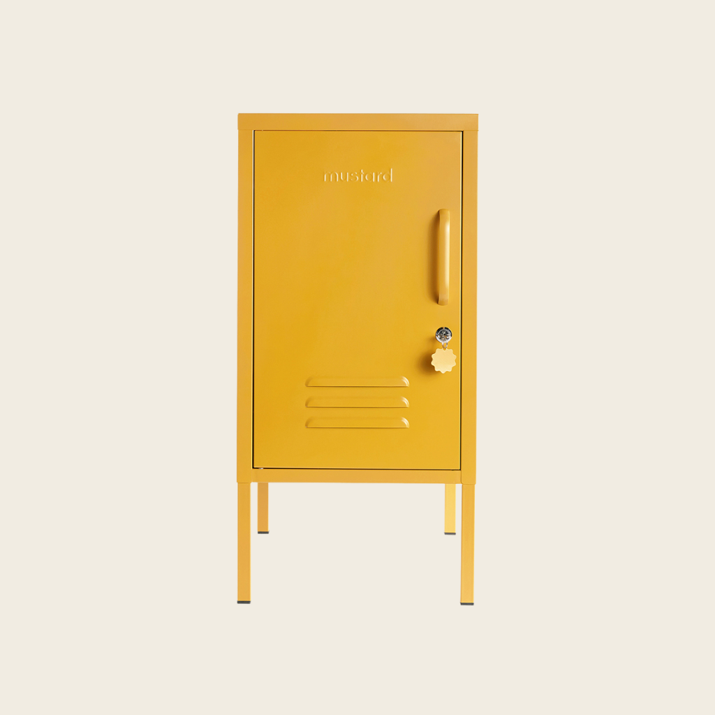 Mustard Made Shorty Locker - Left Opening - Mustard