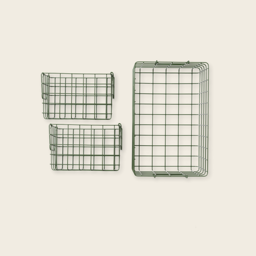 Mustard Made - Basket Set - Olive