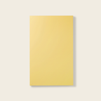 Yellow notebook on a light beige background