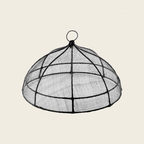 Black Abaca Mesh Food Cover