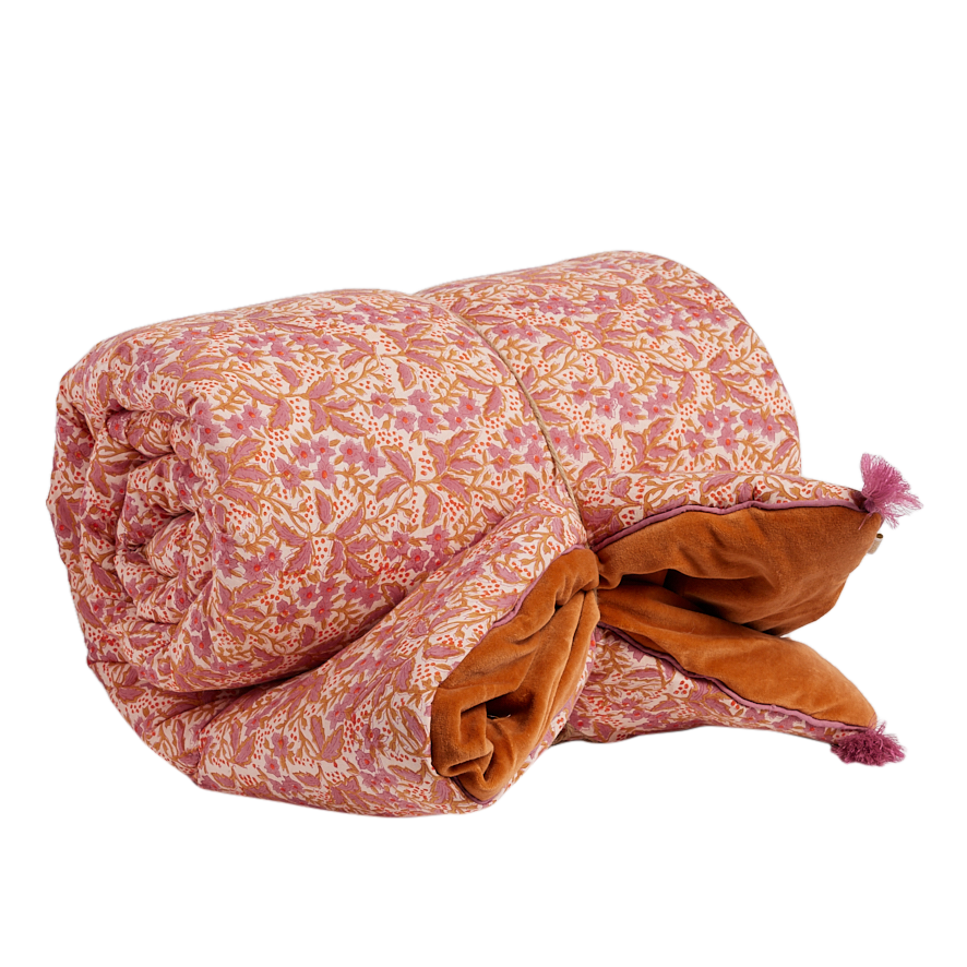 Nalini Pink sofa cover, view 2