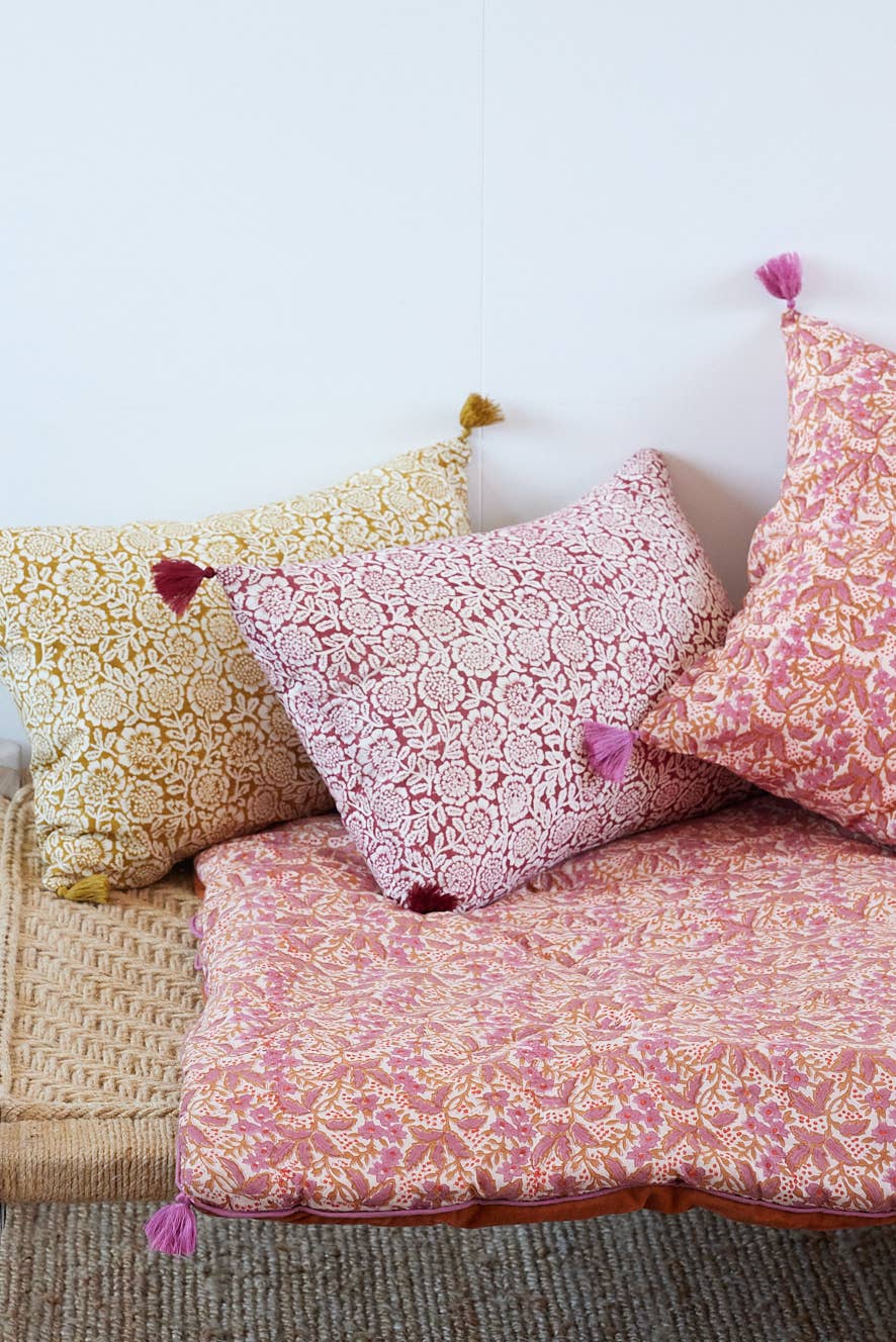 Nalini Pink sofa cover, view 3