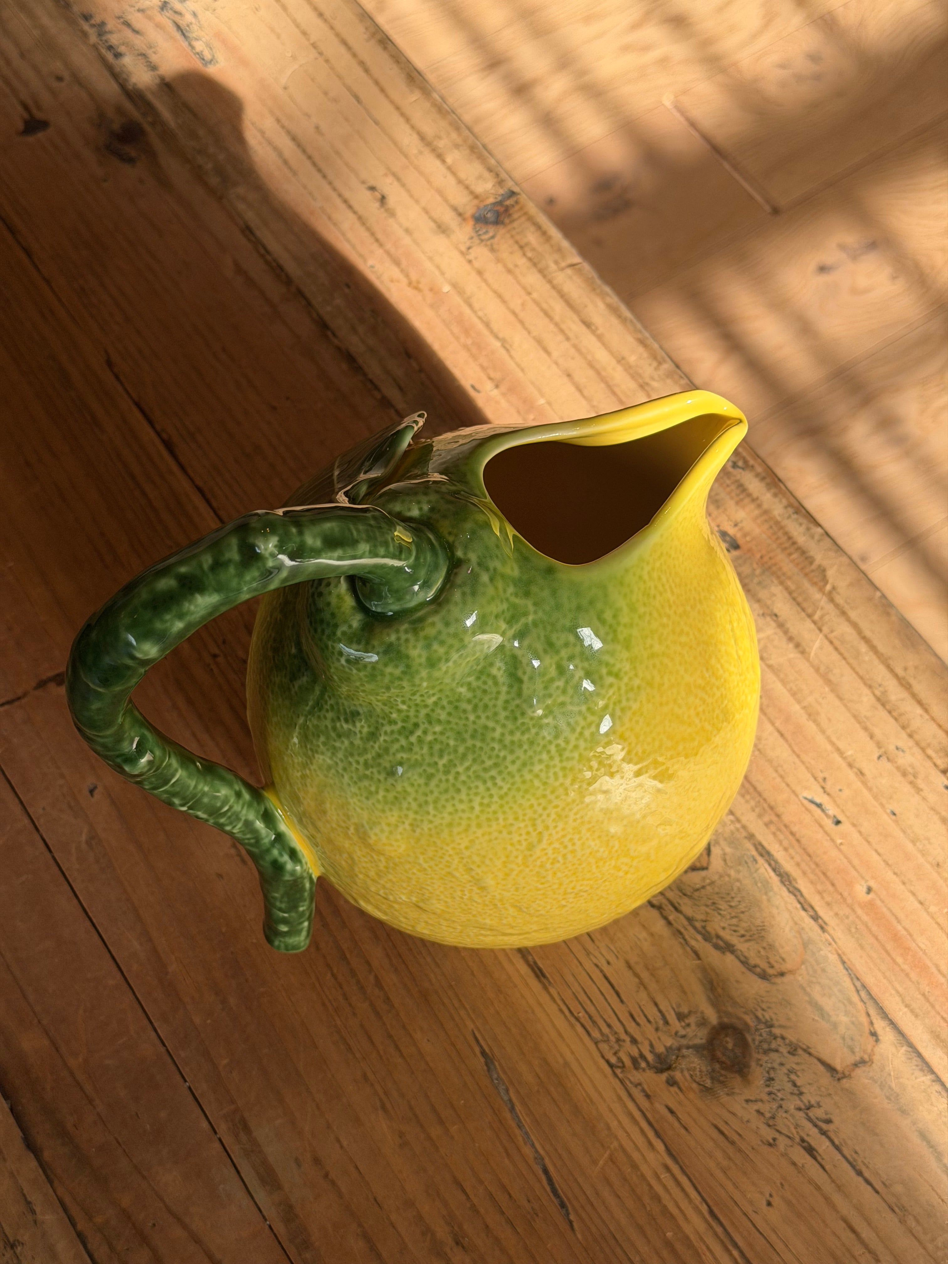 Lemon Pitcher - Bordallo Pinheiro