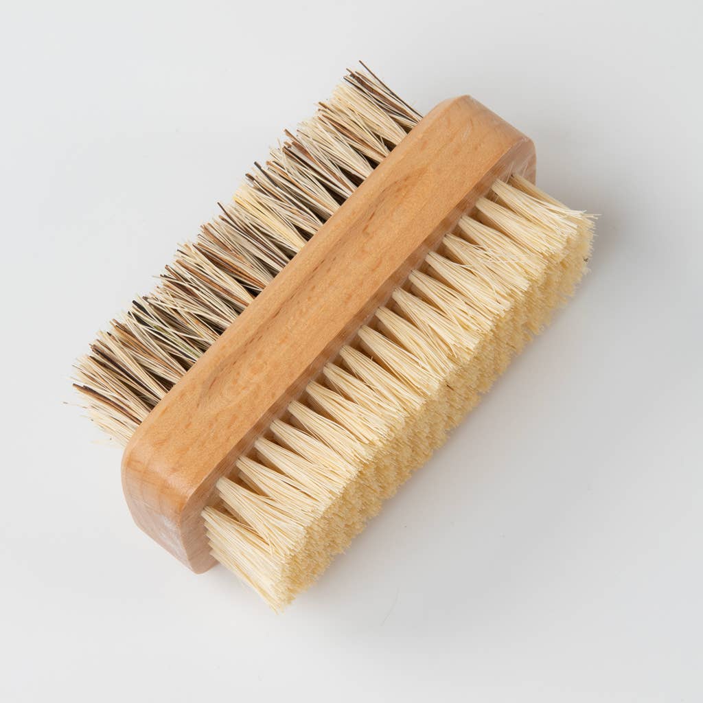 Vegetable brush bristle detail