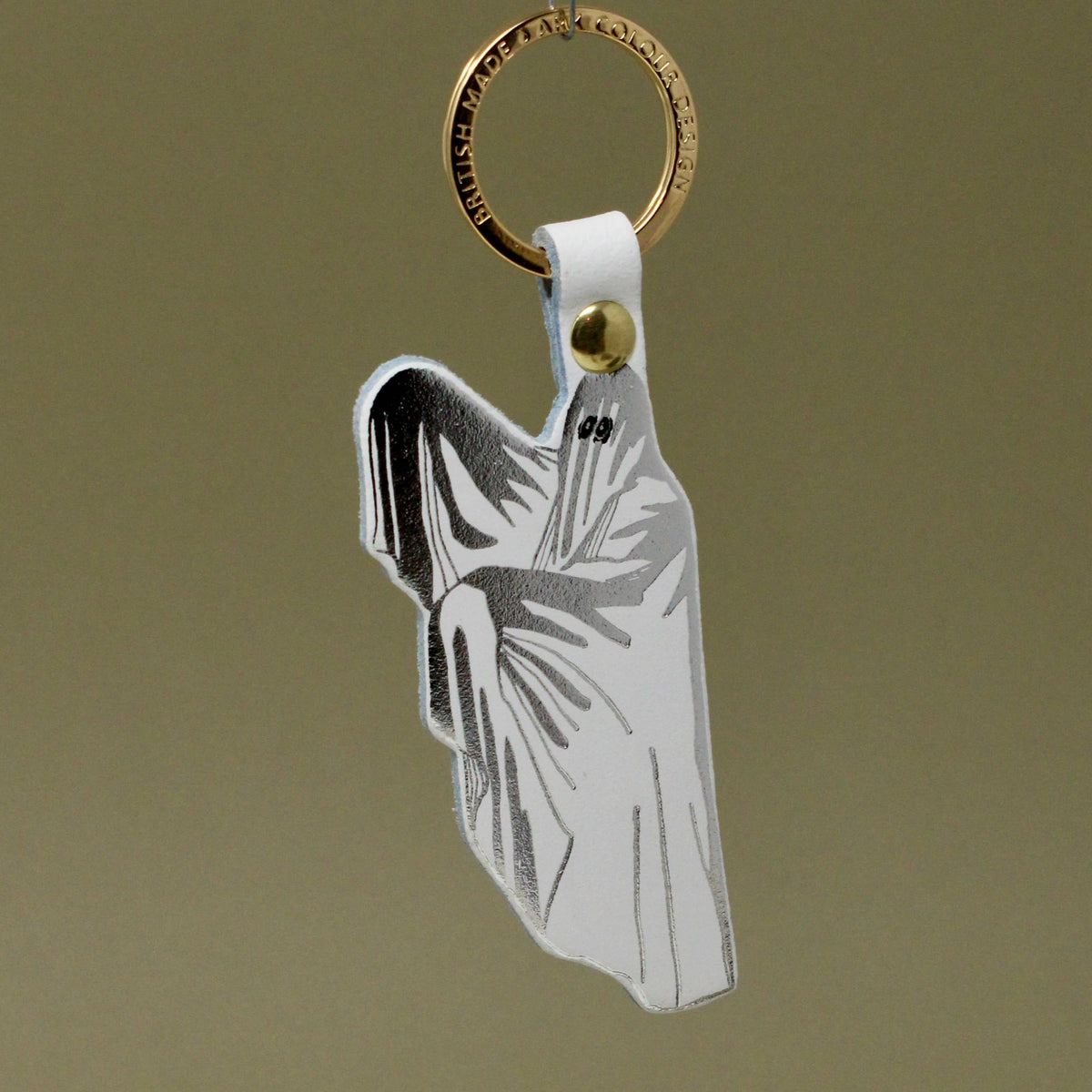 Spoo-key ghost key fob, front view