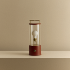 The Muse portable lamp in Pomona Red specification image