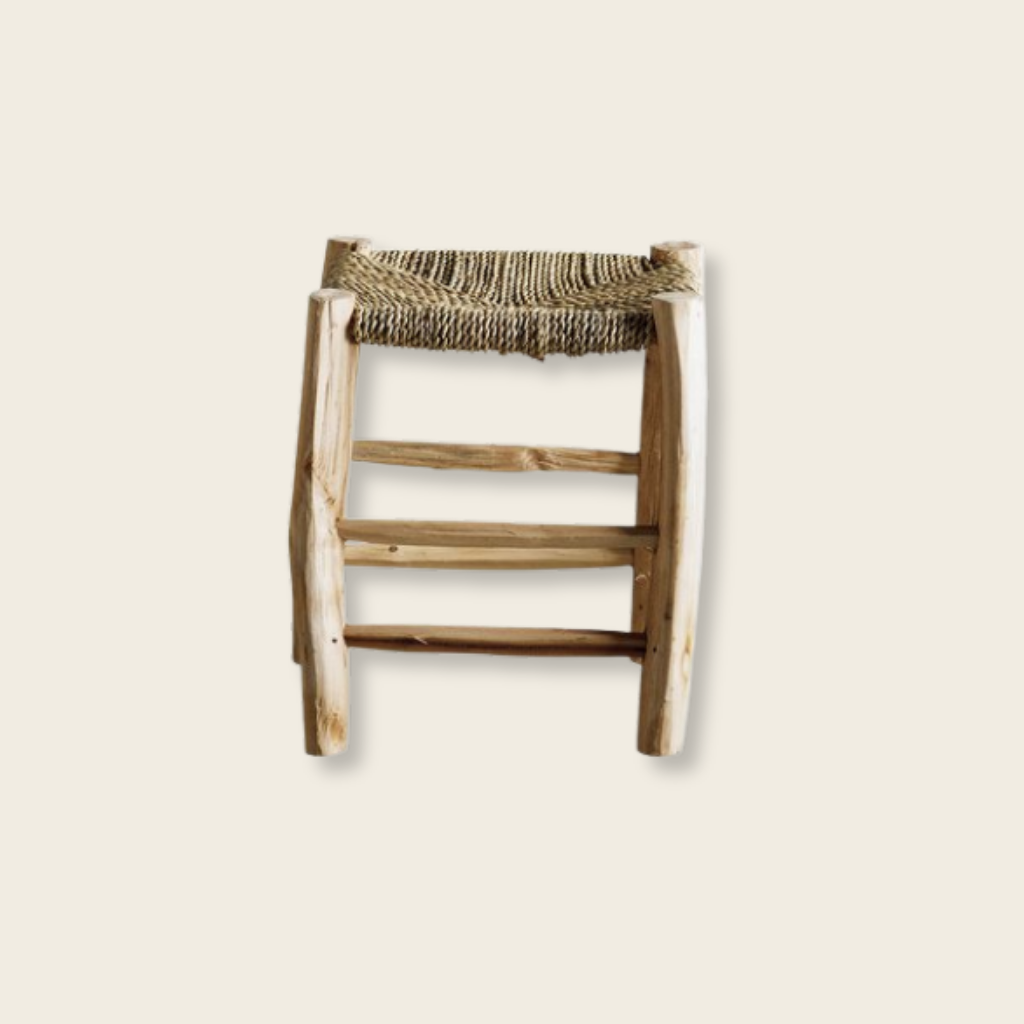 Doum Stool Palm Leaves Stool