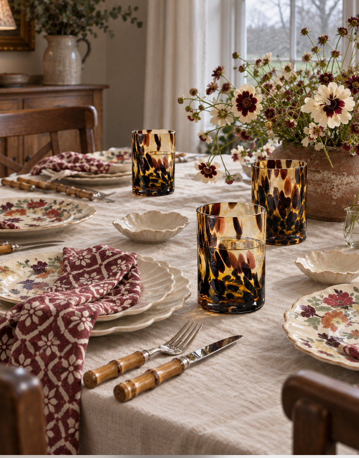 Animalier Collection B1 blown glass tumbler 350 ml